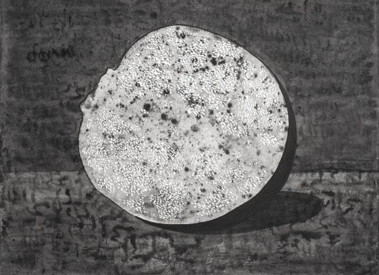 Resmi Al Kafaji, Pomegranate  Watercolour  55 X 75 Cm  2011